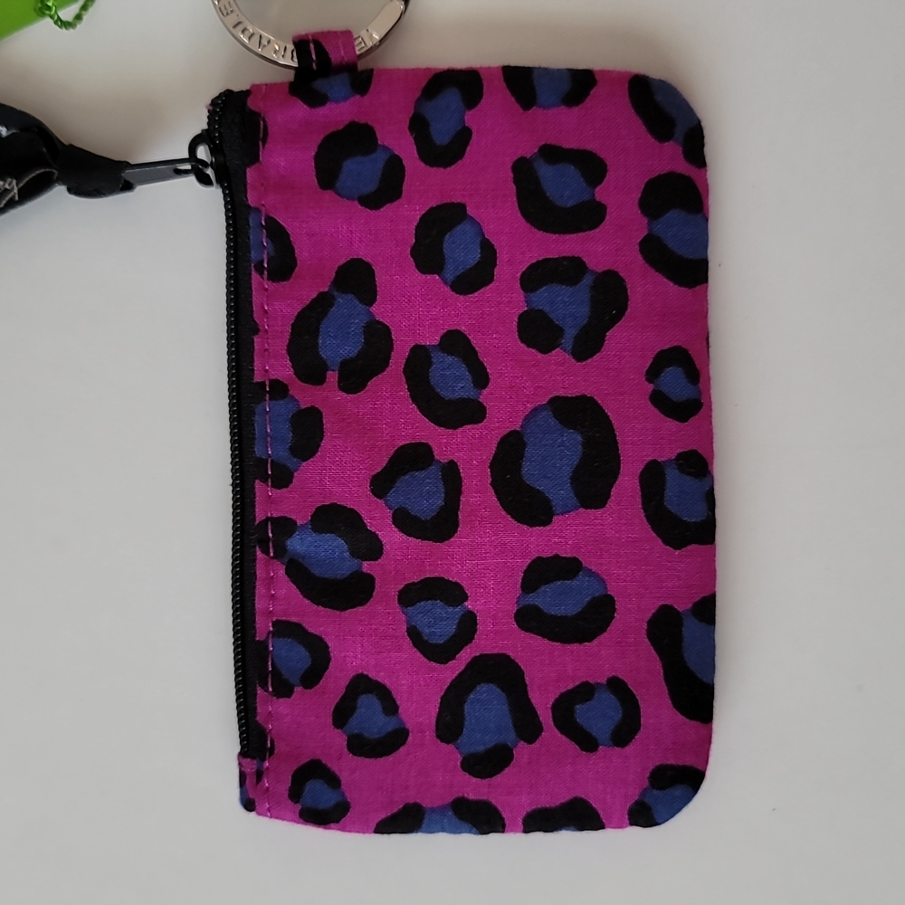Vera Bradley Zip ID Leopard Spots - Picture 4 of 5